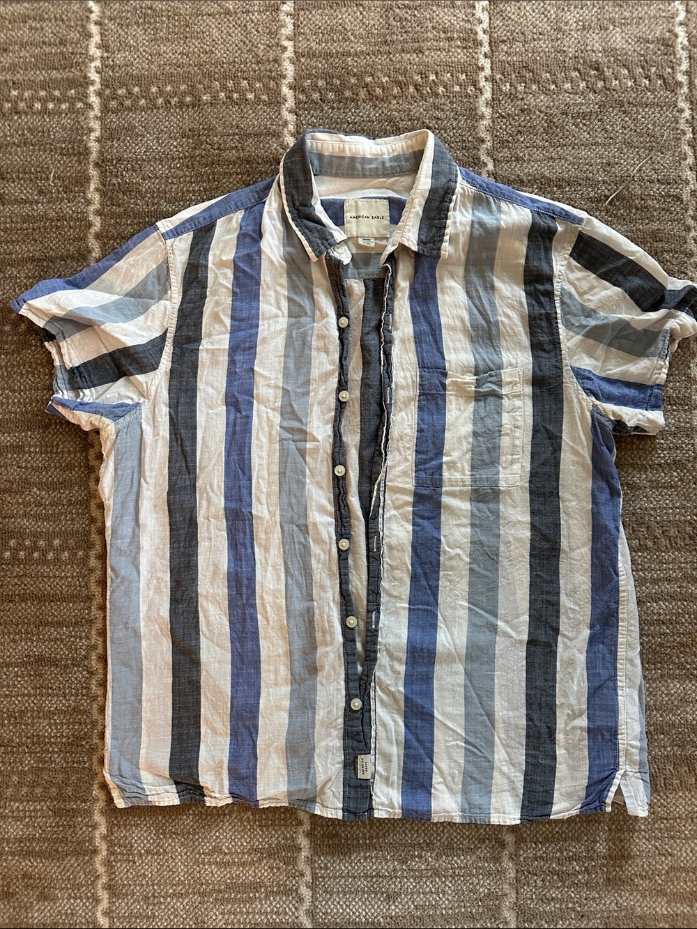 Short-Sleeve Button-Up Shirt